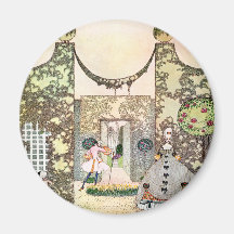 Kay Nielsen's Love In the Afternoon Refrigerator Magnet