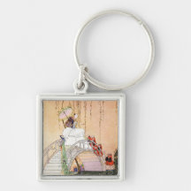 Kay Nielsen's Night In A Chinese Garden Key Chains