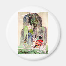 Kay Nielsen's Prince Charming from Sleeping Beauty Magnet