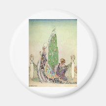 Kay Nielsen's Princess and the Gardener Magnets