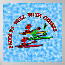 Kayak Canoe - Paddles Well With Others
