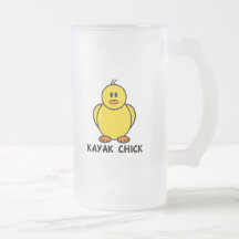 Kayak Chick Coffee Mug