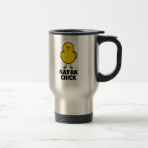 Kayak Chick Coffee Mugs