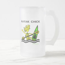 Kayak Chick Designs & Things Coffee Mug