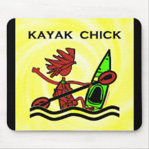 Kayak Chick Designs & Things Mouse Mats