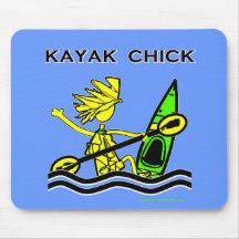 Kayak Chick Designs & Things Mousemat