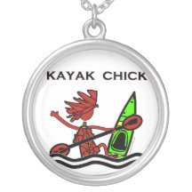 Kayak Chick Designs & Things Pendant