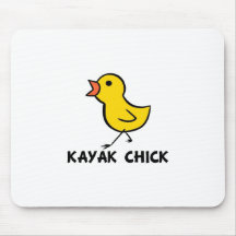 Kayak Chick Mousepad