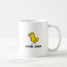 Kayak Chick Mug