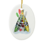 Kayak Christmas Tree - Ornament
