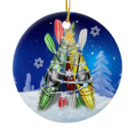 Kayak Christmas Tree - Ornament