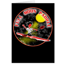 Kayak Full Moon Paddle Cards