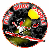 Kayak Full Moon Paddle Cut Outs