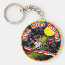 Kayak Full Moon Paddle Keychain