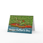 Kayak Happy Father's Day Card