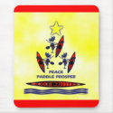Kayak Holiday Paddle mousepads