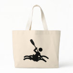 kayak icon tote bag