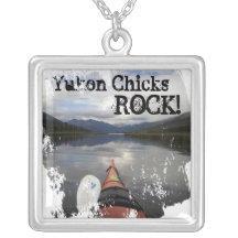 Kayak Journey; Yukon Chicks ROCK! Necklace
