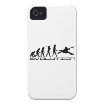Kayak Kayaking Water Sport Evolution Art iPhone 4 Case-Mate Case