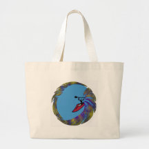 Kayak Morning Dusk Tote Bag