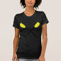 kayak paddles crossed t shirts