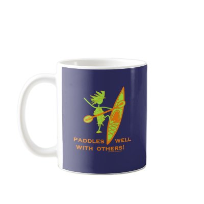 Kayak Shirt, Kayak Gift, Bumper Sticker and more! Mug