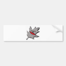 Kayak silver creek bumper sticker