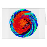 Kayak Still Reds Greeting Card