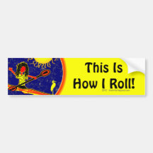 Kayak - This Is How I Roll! Bumper Stickers