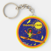 Kayak - This Is How I Roll! Keychain