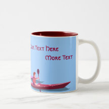 Kayakers Customisable Mug