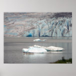 Kayaking at Mendenhall Poster