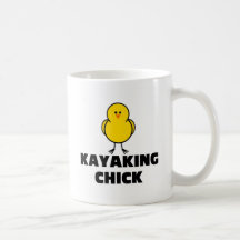 Kayaking Chick Mug
