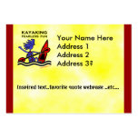 Kayaking Fearless Fun Business Card Template