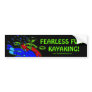 Kayaking Fearless Fun Gifts Bumper Stickers