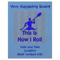 Kayaking Full Color Flyer