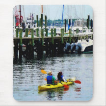 Kayaking in Newport, RI Mousepads