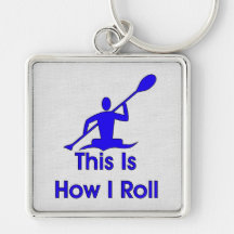 Kayaking Key Chain