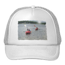 Kayaking Kids Baseball Hat