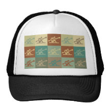 Kayaking Pop Art Trucker Hat