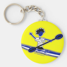 Kayaking This Is How I Roll Key Chains