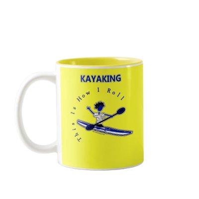 Kayaking This Is How I Roll Coffee Mug