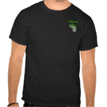 Kayaking Whitewater Silhouette Tshirt