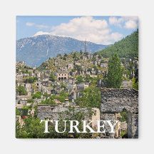 Kayakoy, TURKEY Refrigerator Magnet