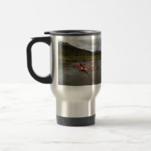 Kayaks on an Island Mug