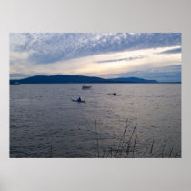 KAYAKS ON BELLINGHAM BAY POSTERS