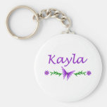 Kayla (Purple Butterfly) Keychains