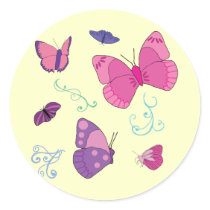 Kaylas Butterflies 2 F Sticker
