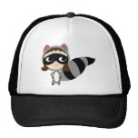 Kaylee The Racoon! Mesh Hats