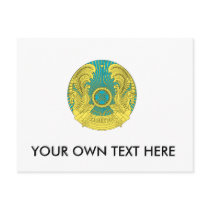 Kazakhstan Coat of Arms Postcards
